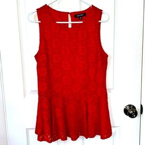 Ellen Tracy sleeveless blouse, size M